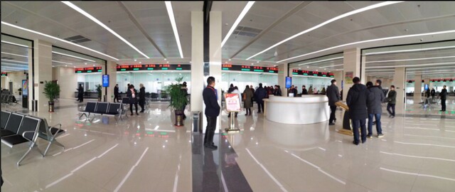 泰州黃橋政務服務中心100窗口排隊叫號系統(tǒng)、觸摸查詢系統(tǒng)